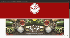 Desktop Screenshot of debraskitchen.net